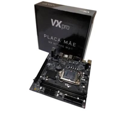 Imagem de Placa Mãe Vxpro, Chipset H110, Intel LGA  1151, Slot M.2, Micro Atx, Dual Chanel Ddr4 - Vx H110xg M.2