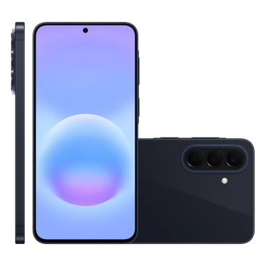 Imagem de Smartphone Samsung Galaxy A57 com IA, Câmera Tripla, 256 GB, 5G, A576B - Azul