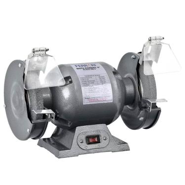 Imagem de Moto Esmeril Bancada ME-6(POL) com Afilamento e Desbaste 110-220V com Chave Seletora Ferrari 360W