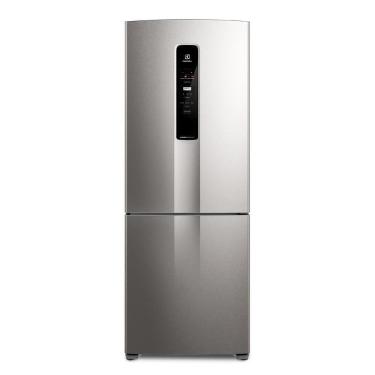Imagem de Refrigerador Electrolux Inverse Frost Free Inverter 490L Efficient Autosense IB7S Inox 110V
