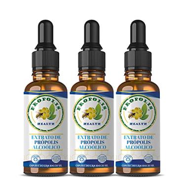 Imagem de Extrato de Própolis Verde 30ml - Extrato Seco 21% - 300mg/1ml - Propolis Health Gotas - 90 Dias de Suplemento - Própolis Liquido - Própolis Verde (3)