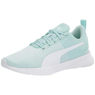 Imagem de PUMA Tênis feminino Flyer Runner, Femme casca de ovo azul e branco, 10