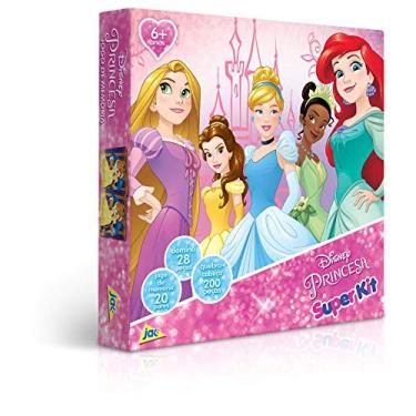 Imagem de Princesas - Super Kit - 3 jogos em 1 - Toyster Brinquedos