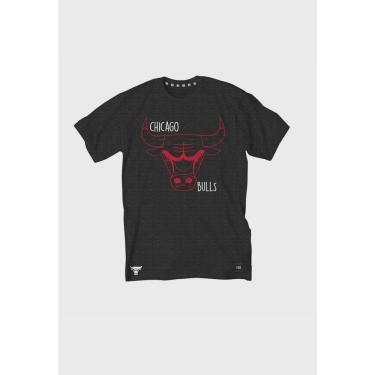 Imagem de Camiseta nba Chicago Bulls Top Red & Black