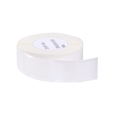 Imagem de LUGU Papel de etiqueta de impressão térmica Código de bar s Preço Tamanho Nome Etiquetas em b nco Resistente a sgos à prova d'água 12 * 22mm 260 unidades/rolo pa izador doméstico