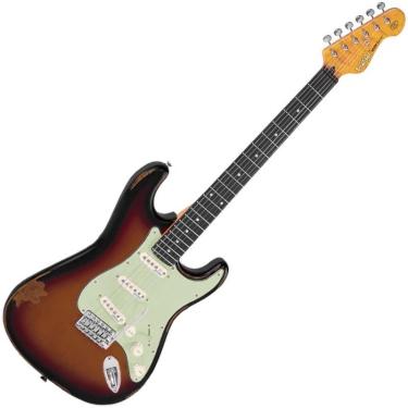 Imagem de Guitarra vintage V6-MR relic - ssb stratocaster