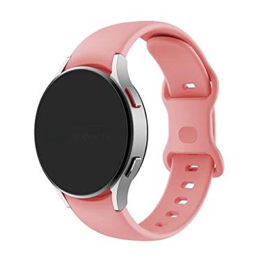 Imagem de Pulseira Sport Borboleta LTIMPORTS, compativel com Galaxy Watch 6 - Galaxy Watch 5 - Galaxy Watch 4 (Rosa)