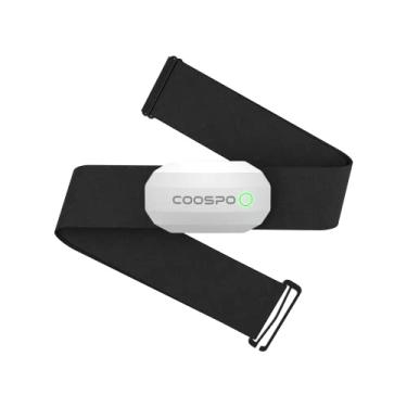 Imagem de COOSPO Pulseira peitoral para monitor de frequência cardíaca Bluetooth H808S, ANT+ BLE HR Monitor, HRM IP67 impermeável, uso para corrida, ciclismo, academia e outros esportes