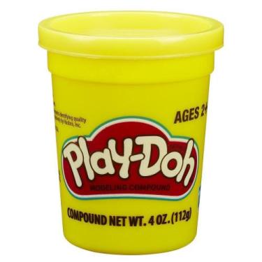 Imagem de Massa De Modelar - Play-Doh Pote Individual - Amarelo Hasbro - Play Do