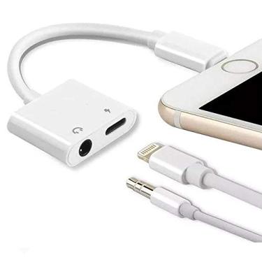 Imagem de Adaptador iPhone Dual P2 + Lightning Carrega