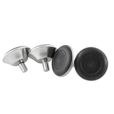Imagem de Flyshop niveladores de cadeira de móveis ajustáveis M8 x 15 mm com rosca macho de 5/16" 4 peças