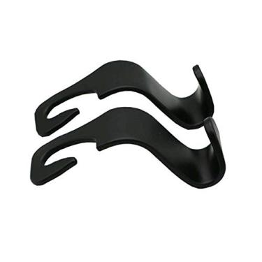 Imagem de Gancho traseiro de assento PCTC para gancho de carro Gancho de gancho traseiro Ganchos de cabeça Universal Veículo Encosto de cabeça Gancho de assento de carro (2 peças)