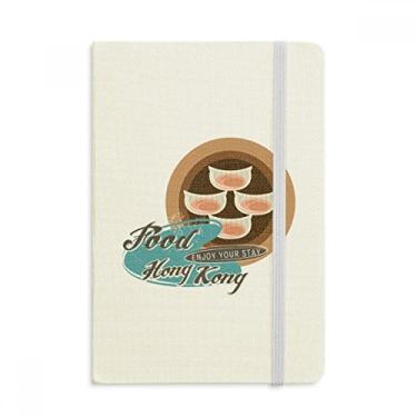 Imagem de Caderno de Dumplings Hong Kong Har Gow oficial de tecido rígido diário clássico