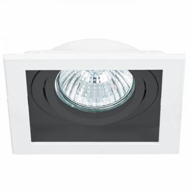 Imagem de Spot Quadrado Conecta Com Moldura Para Mini Dicróica Ref.NS7351P BR/PT - Bella Iluminação