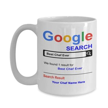 Imagem de Caneca de chef personalizada - Presentes de chefe - Caneca de chef personalizada - de aniversário de chefe - Caneca de café de 425 g