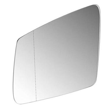 Imagem de Espelho lateral esquerdo, espelho lateral de vidro espelhado lateral, adequado para A-Class W176 2012-2017 Fit -Benz