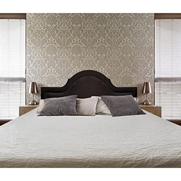Imagem de Cabeceira Provence Diamond Corino Marrom Queen 160 X 60