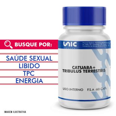 Imagem de Catuaba + Tribulus Terrestris 60 doses