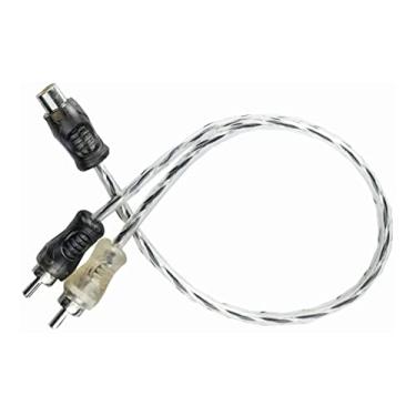 Imagem de Cabo Adaptador Y Rca Tech One 4mm Injetado Preto e Prata - 1 Fêmeas -< 2 Machos