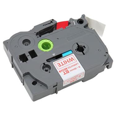 Imagem de Fita de reposição para fabricante de etiquetas, 18 mm, resistente ao desbotamento, plug and play, ampla compatibilidade, para PT P950NW PT P710BT (Bze-445)