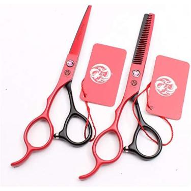 Imagem de Tesoura De Cabeleireiro Série Para Canhotos Tesoura De Barbeiro Profissional Salon Stylist Corte Afiado E Preciso Para Cabeleireiro Canhoto,Hilarious123