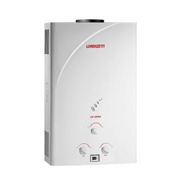 Imagem de Aquecedor De água A Gás Lz 2000 Lorenzetti Glp (gás Liquefeito De Petróleo)