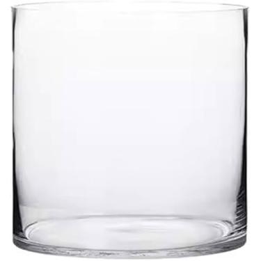 Imagem de Arranjo de flores vaso de vidro transparente arranjo hidropônico ornamentos sala estar quarto escritório, a, 30x30cm