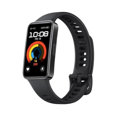 Imagem de SmartWatch HUAWEI Band 9, Uso confortável 24 horas por dia, 7 dias por semana,Monitoramento da qualidade do sono, Até duas semanas de duração da bateria, compatível com iOS e Android (Preto)