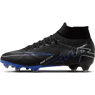 Imagem de Nike Cano Alto de Futebol Masculino, Preto cromado Hyper Royal, 13