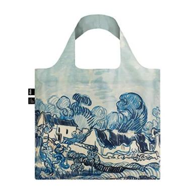 Imagem de LOQI Bolsas tote MUSEU POUL GERNES, Azul (vinha antiga e paisagem), 50 centimeters, Tote para Viagem