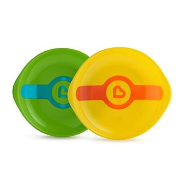 Imagem de Munchkin Pratos brancos quentes, 2 unidades