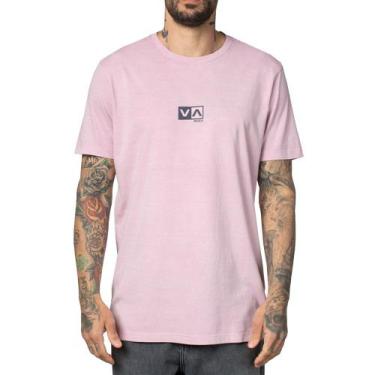 Imagem de Camiseta Rvca Mini Balance Box Stone Rosa Escuro