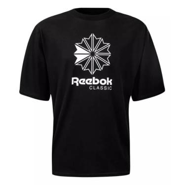 Imagem de Camiseta Reebok Big Star Crest Preta Masculina-Masculino