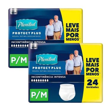 Imagem de Kit 2 und Roupa Íntima Plenitud Protect Plus P/m 24 und