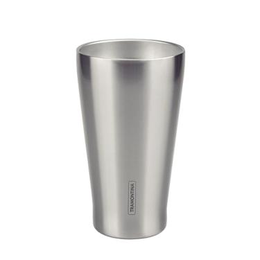 Imagem de Copo Térmico Tramontina em Aço Inox sem Tampa 550 ml