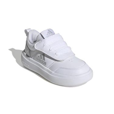 Imagem de adidas Park St Tênis, Branco/prata metálico/branco (renda elástica), 14