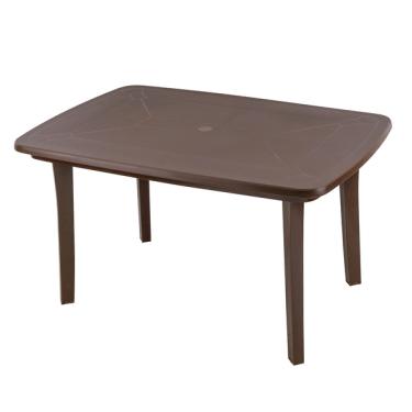 Imagem de Mesa Resina 72x89x131cm Bronze Miami Grosfillex