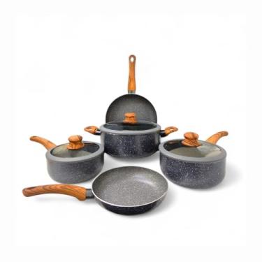 Imagem de Conjunto 5 Panelas Yafo Indução Granito - LEHAVÍ