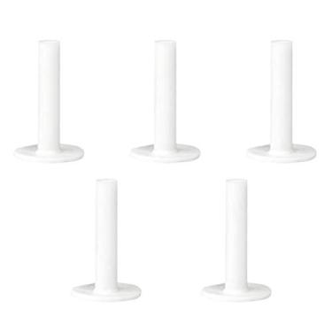 Imagem de Prettyia 5 peças/pacote de camisetas de borracha para golfe com suporte para golfe e alcance de corrida, tapete de treino - escolha o tamanho - 83 mm