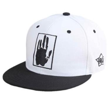 Imagem de Boné Snapback com Desenho Bordado de Aba Reta-Masculino
