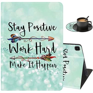 Imagem de Capa para Samsung Galaxy Tab A8 de 10,5 polegadas, capa de corpo inteiro com suporte multiângulo com função despertar/hibernar, para Samsung Galaxy A8 2022 [SM-X200/X205/X207] - Mantenha o trabalho