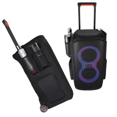 Imagem de Capa multifuncional para alto-falante JBL PartyBox Stage 320 portátil para uso ao ar livre, viagens ou armazenamento (preto-320)