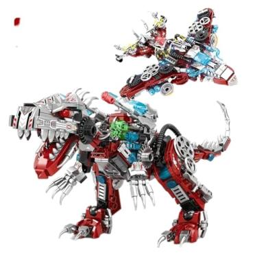 Imagem de Brinquedo de montagem de bloco dinossauro para meninos e meninas, Tyrannosaurus Rex, Puzzle Block, combinação infantil,