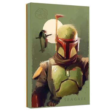 Imagem de HD Externo Seagate 2TB Firecuda Gaming Star Wars Boba Fett 2.5" RGB ST