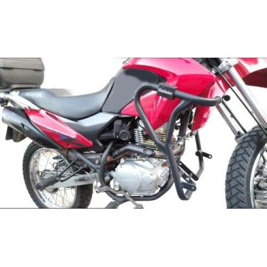 Imagem de Protetor Carenagem Honda Bros 150 Com Pedaleira (Sk) - Mc Capas