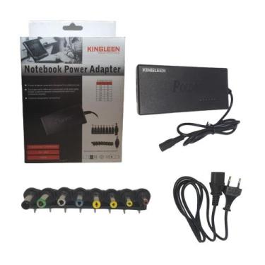 Imagem de Carregador Universal Para Notebook com 8 Conectores Kingleen - Bqueen