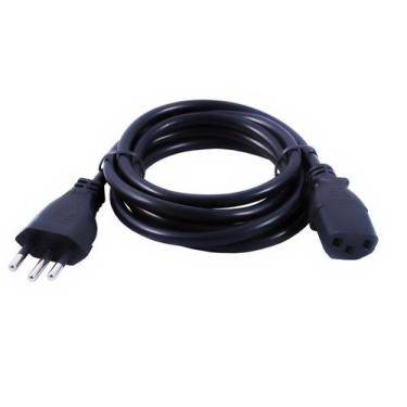 Imagem de Cabo de Força Energia 10A para fontes de PC notebook monitor - Megatro