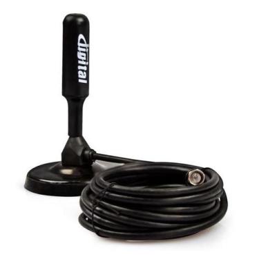 Imagem de Antena para Tv Digital Interna Externa HDTV 3.5 Dbi Cabo 4.3m - Tomate