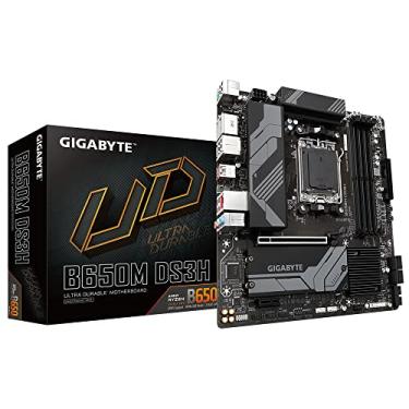 Imagem de Placa Mãe Gigabyte B650M DS3H (AM5/4xDDR5/HDMI/DisplayPort/USB 3.2/M.2)