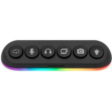 Imagem de Hub USB 5 Portas 3.0 Streamplify Deck 5 Preto RGB [F002]